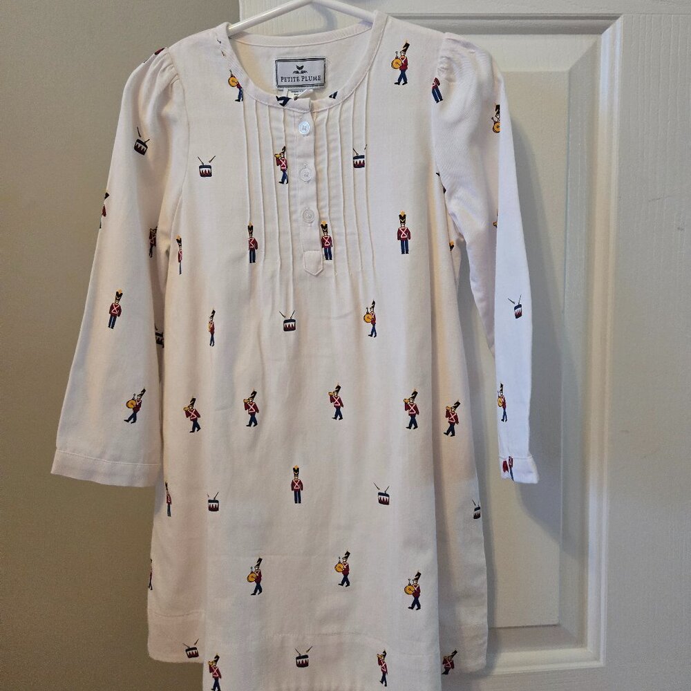 NWT Size 3T Petite Plume Toy Soldier Beatrice Nightgown